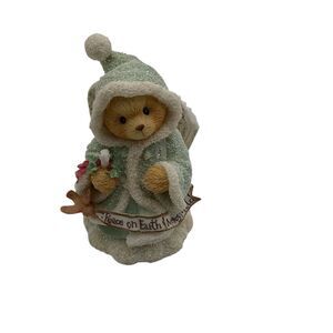 Enesco Cherished‎ Teddies Angela Figurine "Peace On Earth" 1996 Original